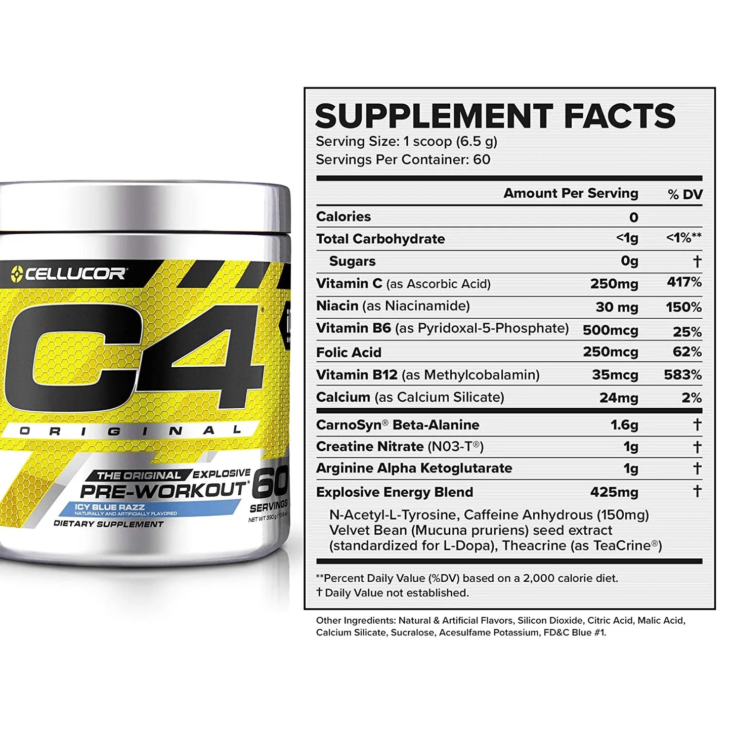 C4 Original by Cellucor pre workout