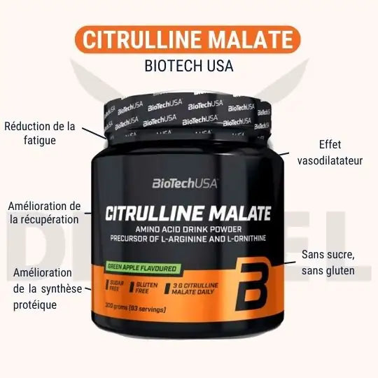 Citrulline Malate - 300 g - BioTech USA