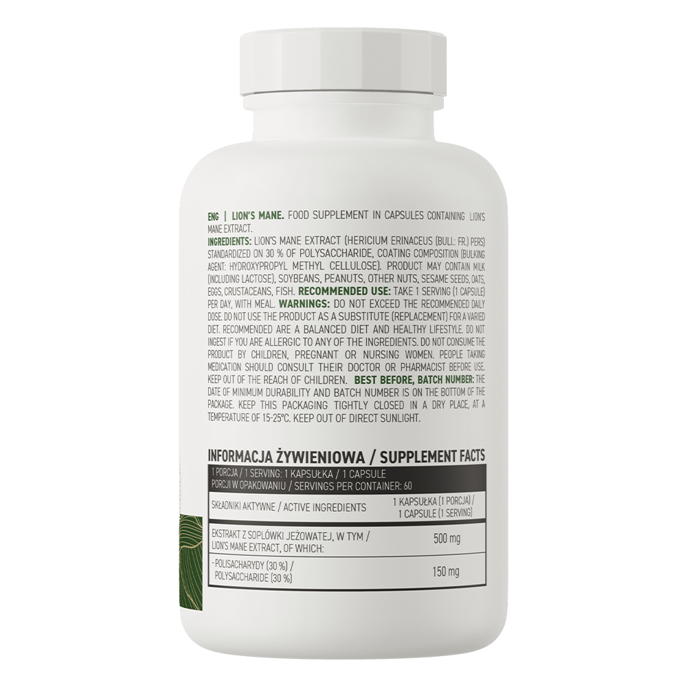 Lion's mane Ostrovit 60 tabs