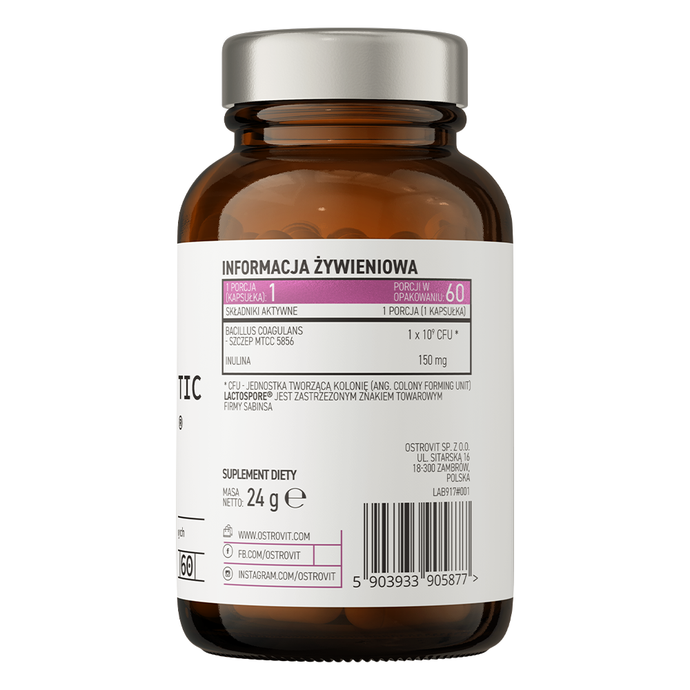 PRO-60 BIOTIC LactoSpore® 60 capsules