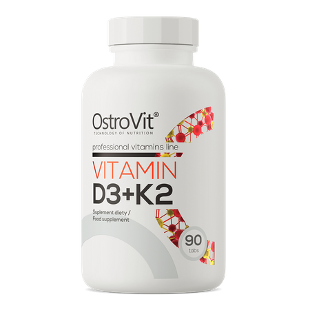Vitamin D3 + K2 90 capsules Ostrovit