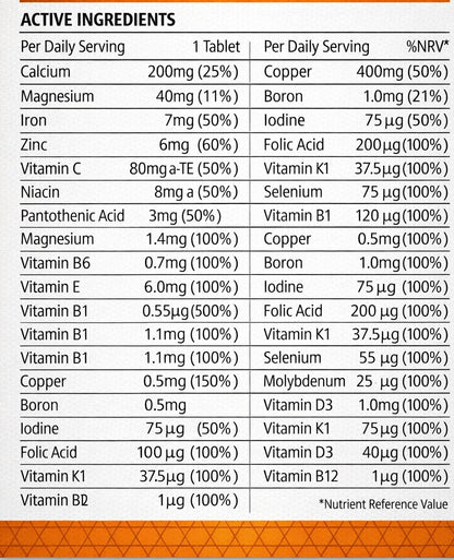 Multivitamines A-Z – Myvitamins🇬🇧 (90 tablets) promo!