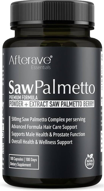 Saw palmetto afterave
