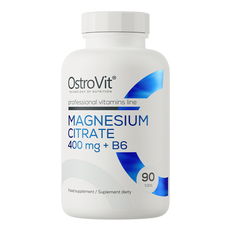 Magnesium Citrate 400 mg + B6 90 capsules Ostrovit