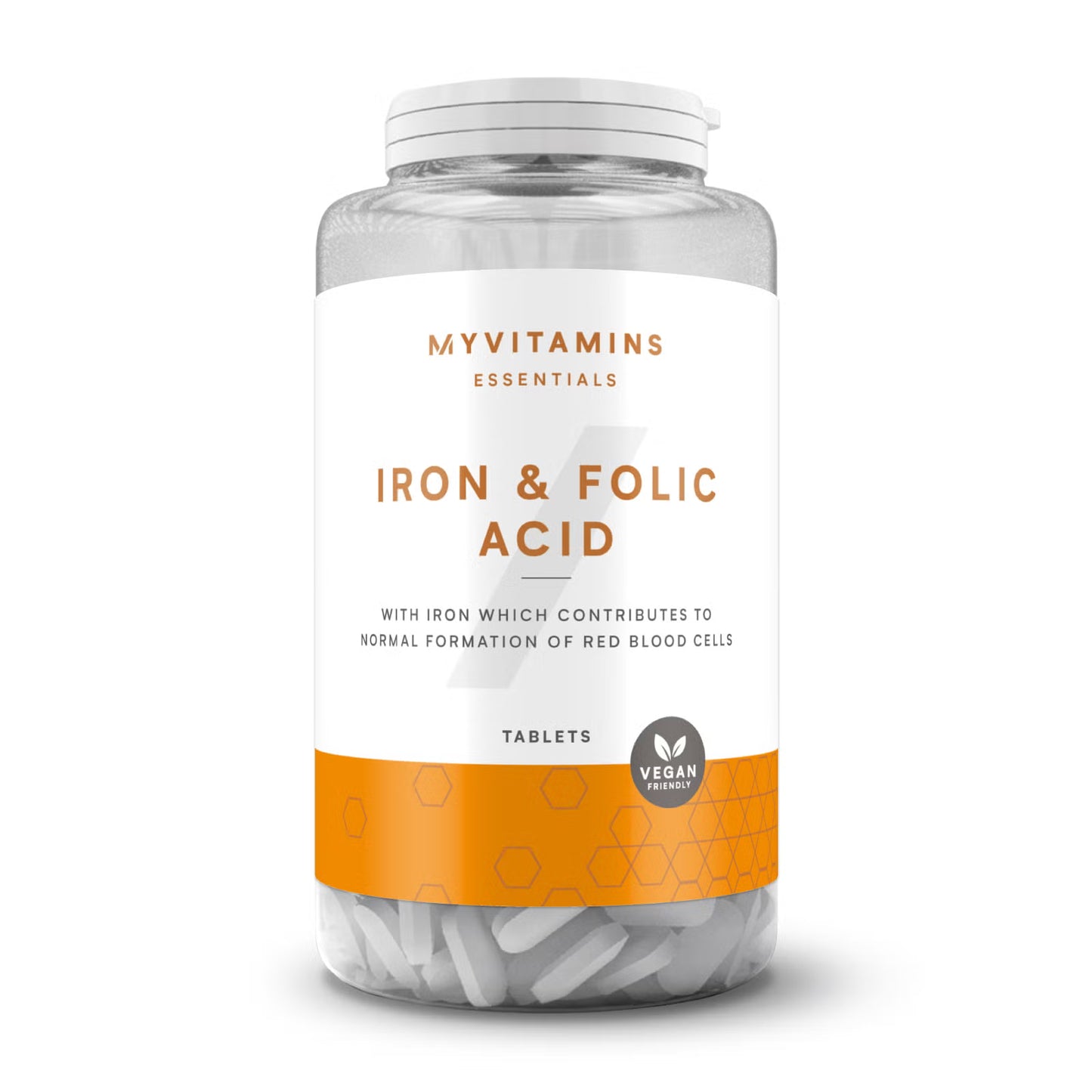 Fer & Acide Folique Myvitamins 90  (Iron & Folic Acid Tablets –)