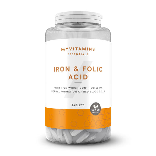 Fer & Acide Folique Myvitamins 90  (Iron & Folic Acid Tablets –)
