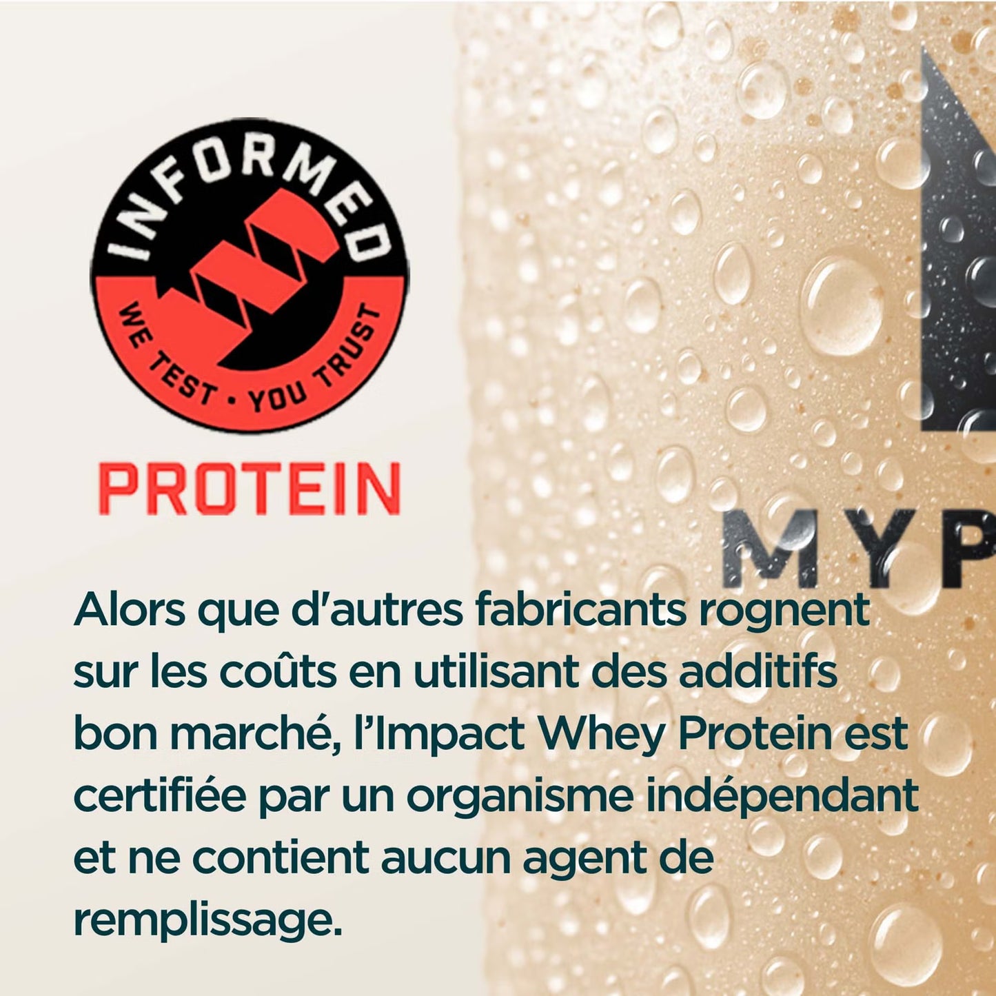 Impact Whey Isolate (840g-900g selon la saveur )